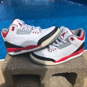 2013 Jordan retro 3 Fire Red